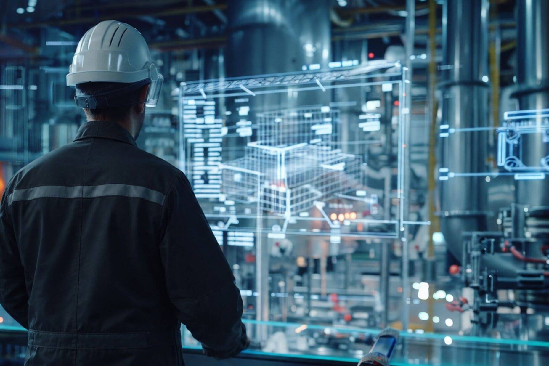 Connected factory integrating industrial data, Digital Twins, AI, and optimization for intelligent decision-making